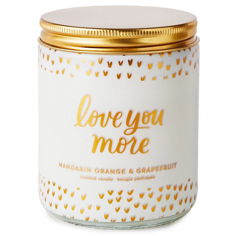 Love You More Scented Single-Wick Jar Candle, 7 oz. for only USD 14.99 | Hallmark