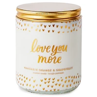 Love You More Scented Single-Wick Jar Candle, 7 oz. for only USD 14.99 | Hallmark