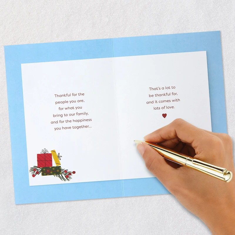 Thankful We're Family Christmas Card for Both for only USD 5.99 | Hallmark