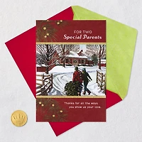 For Two Special Parents Christmas Card From All for only USD 5.59 | Hallmark
