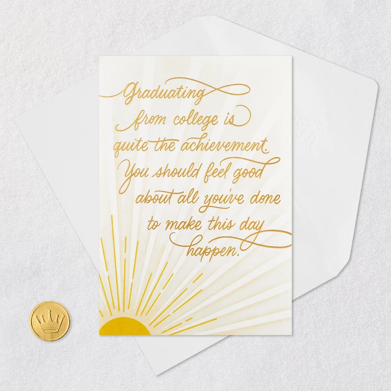 Quite the Achievement College Graduation Card for only USD 4.59 | Hallmark