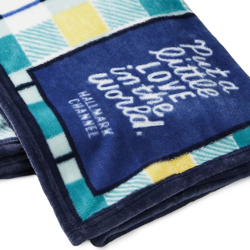 Hallmark Channel Put Love in the World Blanket, 50x60 for only USD 34.99 | Hallmark