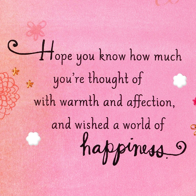 With Warmth and Affection Birthday Card for Aunt for only USD 4.99 | Hallmark