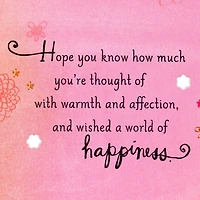 With Warmth and Affection Birthday Card for Aunt for only USD 4.99 | Hallmark