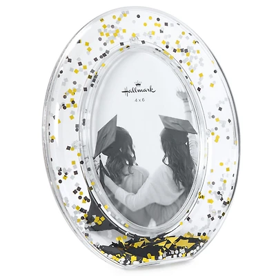 Clear Oval With Confetti Graduation Picture Frame, 4x6 for only USD 28.99 | Hallmark