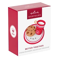 Mini Milk and Cookies Better Together Ornament, 0.75" for only USD 12.99 | Hallmark