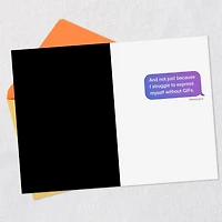 Struggling to Express Myself Without GIFs Funny Thank You Card for only USD 3.99 | Hallmark