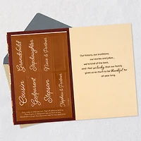 Family Is Everything Customizable Thanksgiving Card With Title Stickers for only USD 4.99 | Hallmark