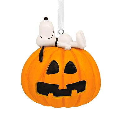 Peanuts® Snoopy on Jack-o'-Lantern Hallmark Ornament for only USD 11.49 | Hallmark