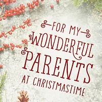 You've Filled My Life With Good Christmas Card for Parents for only USD 5.99 | Hallmark