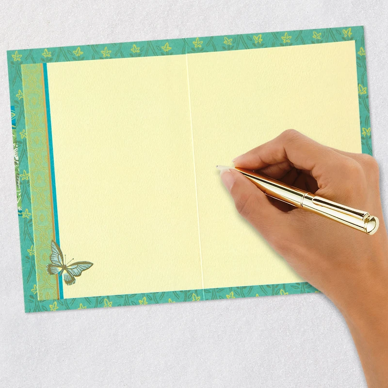 Peacock and Botanical Wallpaper Prints Blank Card for only USD 4.99 | Hallmark