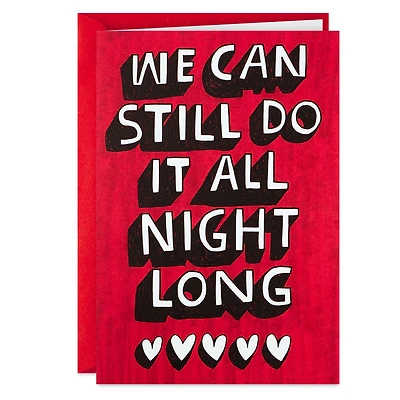 Let's Do It All Night Long Funny Valentine's Day Card for only USD 3.99 | Hallmark