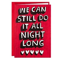 Let's Do It All Night Long Funny Valentine's Day Card for only USD 3.99 | Hallmark