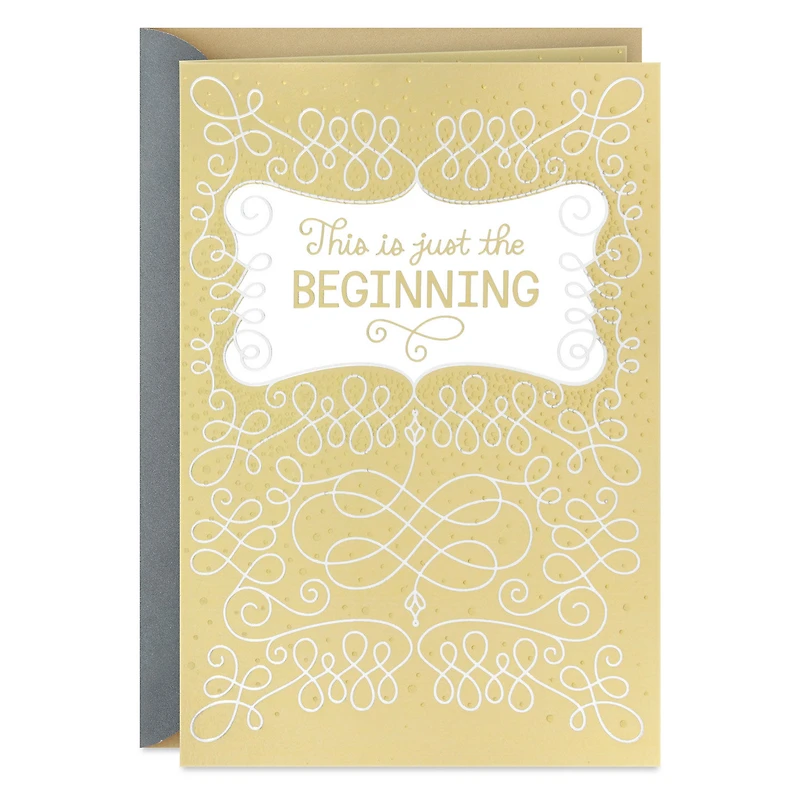 This Is Just the Beginning Congratulations Card for only USD 5.99 | Hallmark