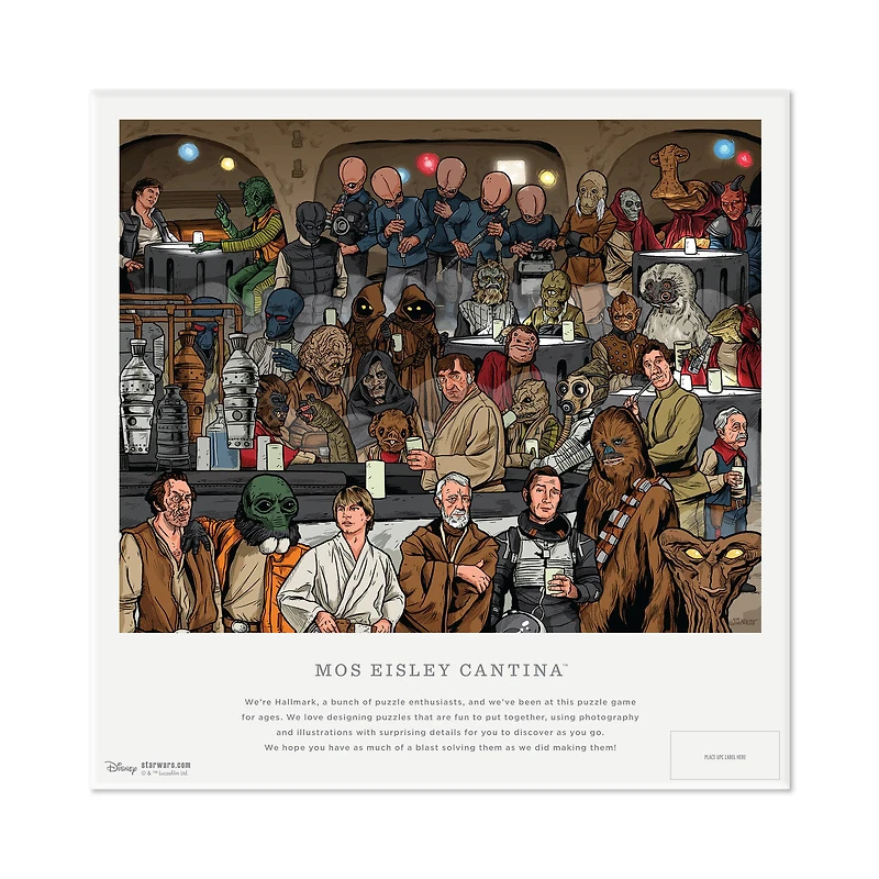 Star Wars™ Mos Eisley Cantina 1000-Piece Jigsaw Puzzle for only USD 24.99 | Hallmark