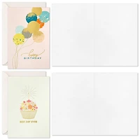 Festive Wishes Blank Birthday Cards, Pack of 16 for only USD 10.99 | Hallmark