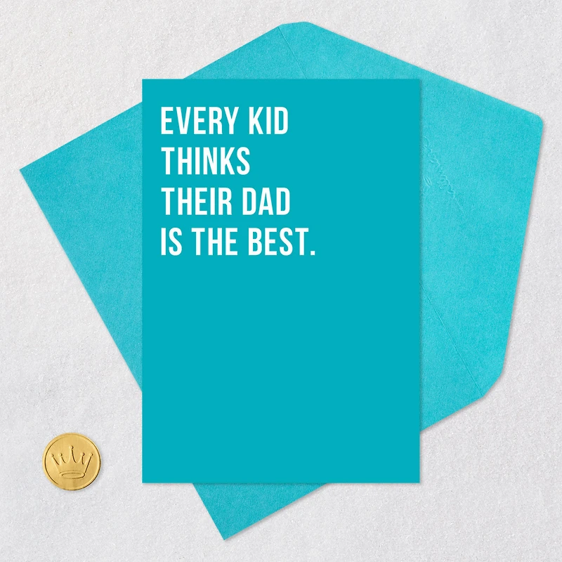 You're the Best Funny Father's Day Card for only USD 3.99 | Hallmark