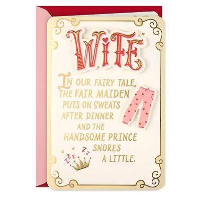 Happily Ever After Funny Valentine's Day Card for Wife for only USD 6.99 | Hallmark