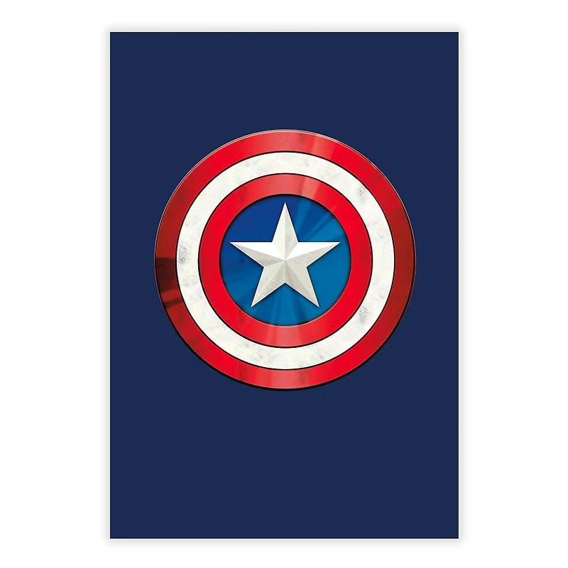 Marvel Avengers Captain America Custom Father's Day Card for only USD 4.99 | Hallmark