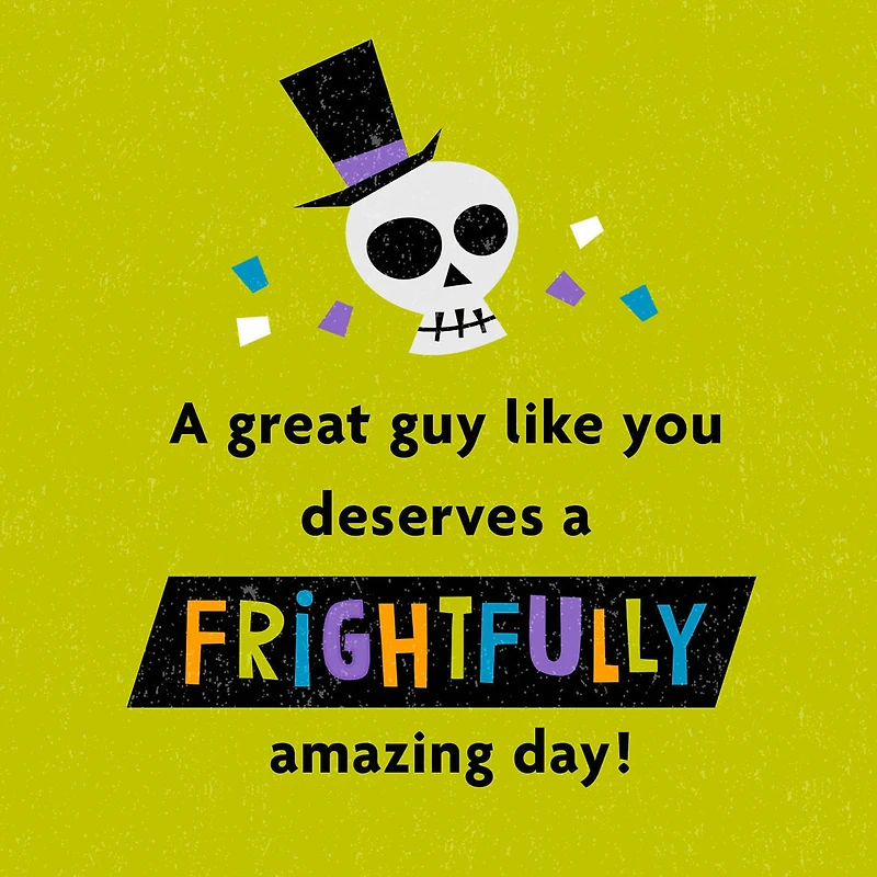 You Deserve a Frightfully Amazing Day Halloween Card for Grandson for only USD 2.00 | Hallmark