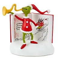 Dr. Seuss's How the Grinch Stole Christmas!™ Grinch With Storybook Figurine With Sound, 6.25" for only USD 68.99 | Hallmark