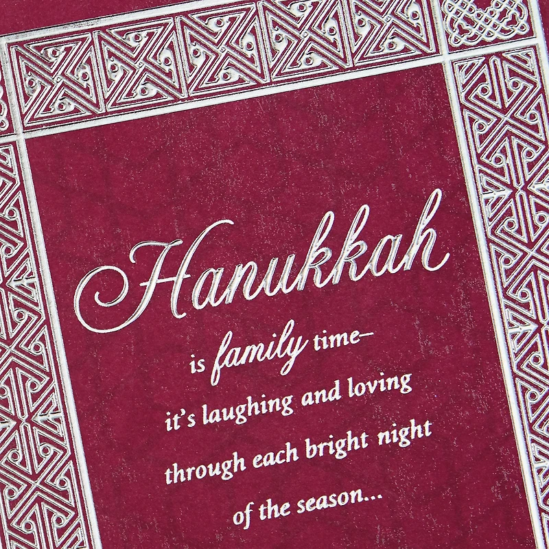 Treasured Memories and Traditions Hanukkah Card for Daughter and Family for only USD 3.99 | Hallmark