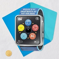 Smartwatch Just for Dads Funny Father's Day Card With Sound and Light for only USD 9.99 | Hallmark