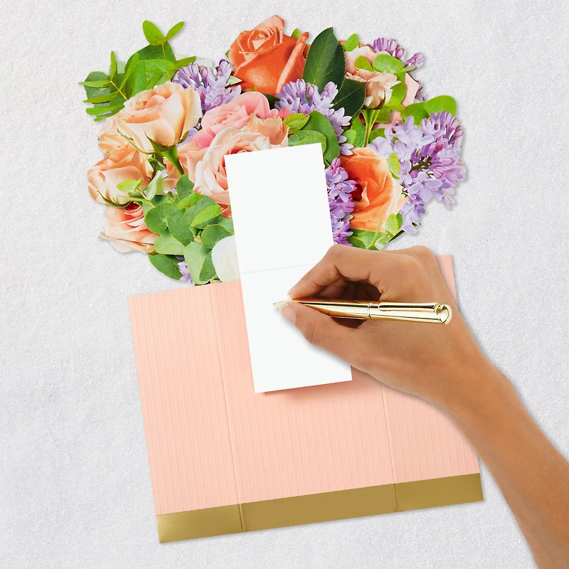 Jumbo Flower Bouquet in Vase 3D Pop-Up Mother's Day Card for only USD 12.99 | Hallmark