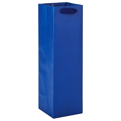 13" Navy Blue Wine Gift Bag for only USD 3.49 | Hallmark