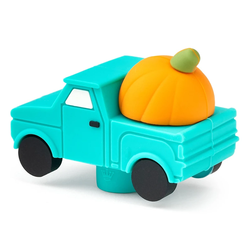 Charmers Blue Truck With Pumpkin Silicone Charm, 1.5" H for only USD 8.99 | Hallmark