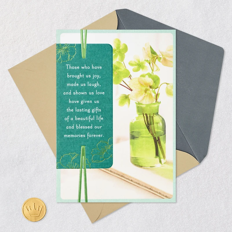 Lasting Gifts of a Beautiful Life Religious Sympathy Card for only USD 4.59 | Hallmark