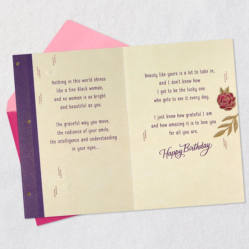 Beautiful, Bold, Beloved Birthday Card for Wife for only USD 5.59 | Hallmark