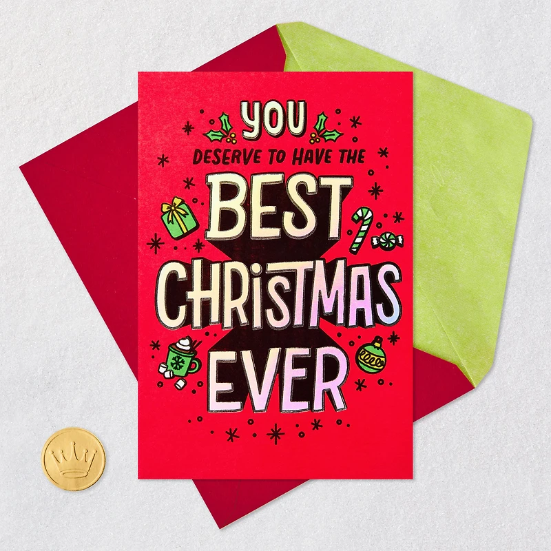 Extra Merry Money Holder Christmas Card for 3 Gift Cards for only USD 5.99 | Hallmark