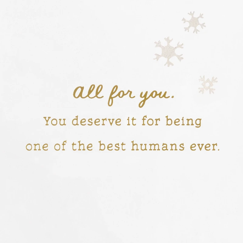 Best Human Ever Christmas Card From the Dog for only USD 4.99 | Hallmark