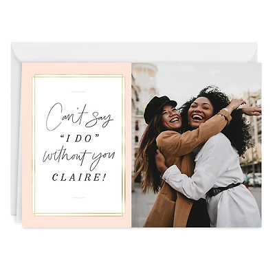 Personalized Be a Part of the Celebration Photo Card for only USD 4.99 | Hallmark