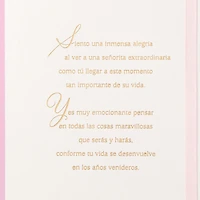 Butterfly Cake Spanish-Language Quinceañera Card for only USD 4.59 | Hallmark
