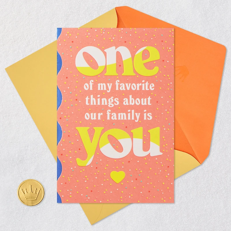 Proud to Call You Family Birthday Card for Relative for only USD 5.59 | Hallmark