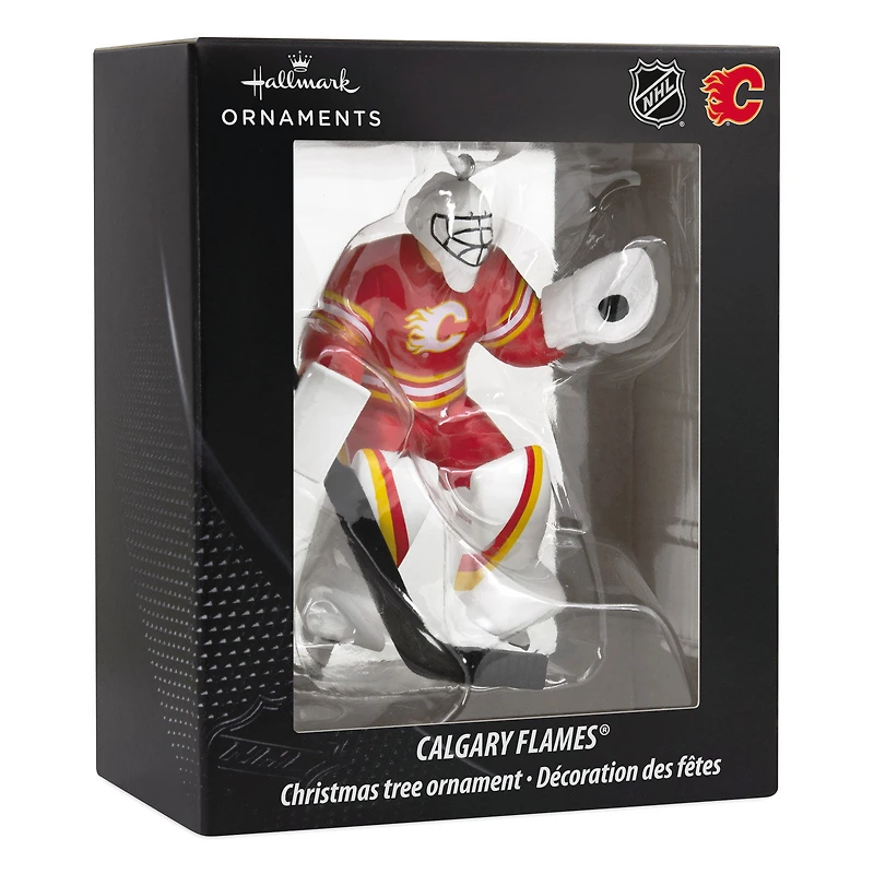 NHL Calgary Flames® Goalie Hallmark Ornament for only USD 14.99 | Hallmark
