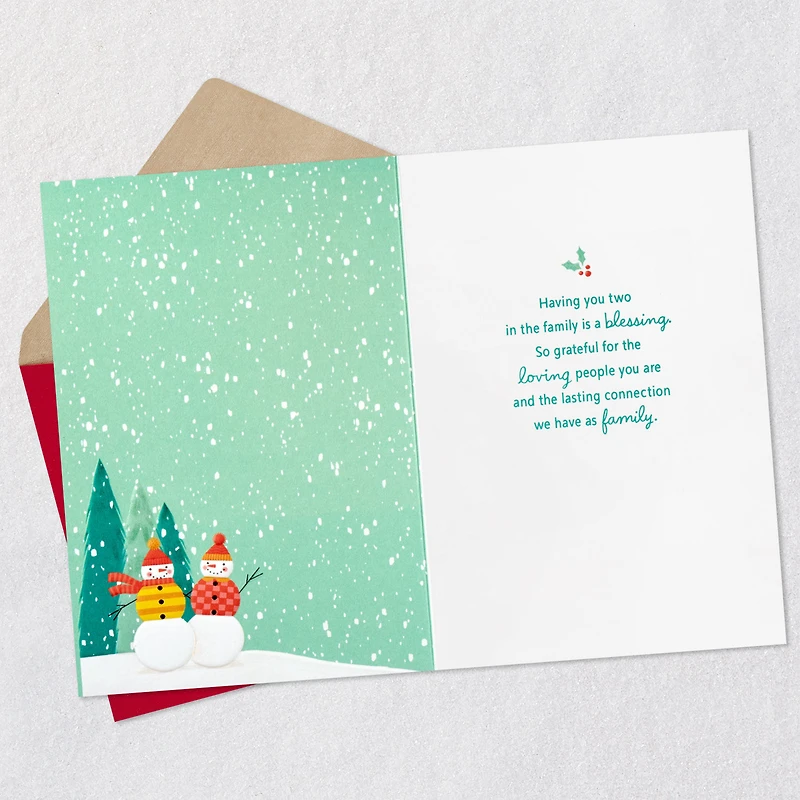 You're a Blessing Christmas Card for Aunt and Uncle for only USD 4.99 | Hallmark