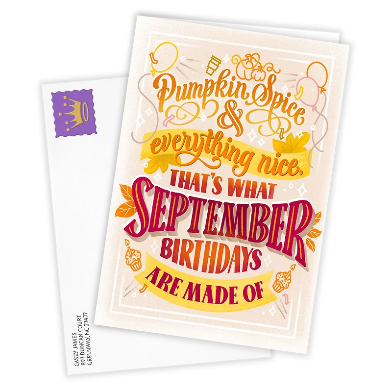 What September Is Made Of Custom Birthday Card for only USD 4.99 | Hallmark