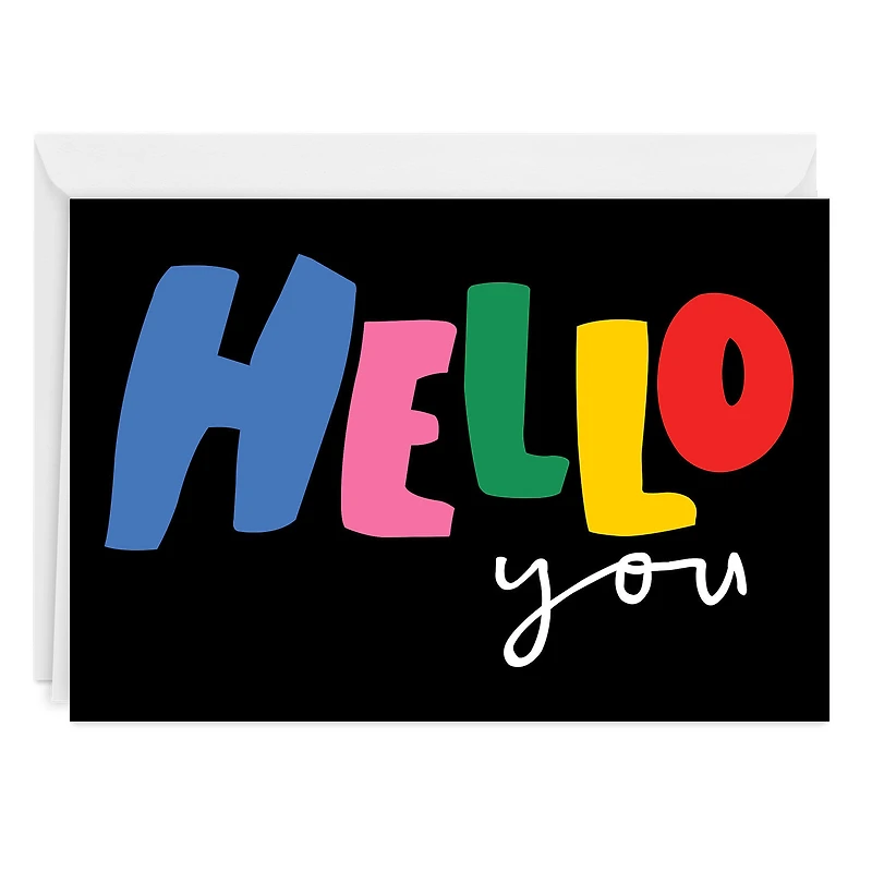 Bold Hello You Custom Card for only USD 4.99 | Hallmark