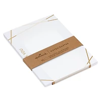 Contemporary Gold Lines Flat Blank Thank You Notes, Pack of 10 for only USD 5.00 | Hallmark
