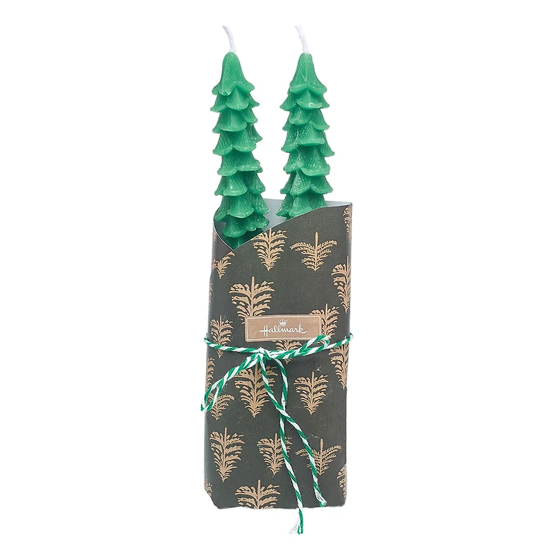 Green Tree Taper Candles, Set of 2 for only USD 9.99 | Hallmark