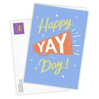 Happy Yay Day Megaphone Custom Celebration Card for only USD 4.99 | Hallmark