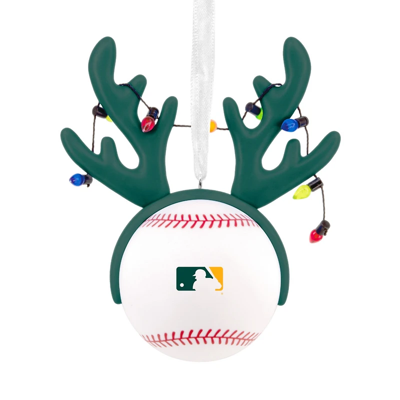 MLB Oakland Athletics™ Reindeer Baseball Hallmark Ornament for only USD 12.99 | Hallmark