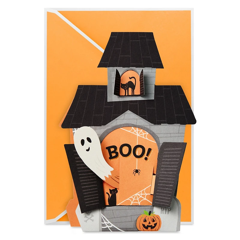 Haunted House Pop-Up Paper Craft Halloween Card for only USD 5.99 | Hallmark