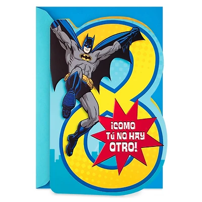 DC Comics™ Batman™ Spanish-Language 8th Birthday Card With Stickers for only USD 4.99 | Hallmark