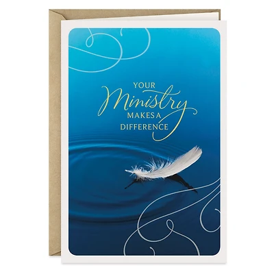 Bless Your Ministry Religious Clergy Appreciation Card for only USD 2.00 | Hallmark