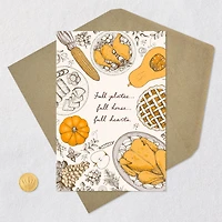 Full Plates, Full Hearts Thanksgiving Card for only USD 0.99 | Hallmark