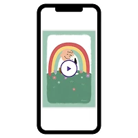 Peanuts® Snoopy Rainbow Custom Card for only USD 4.99 | Hallmark